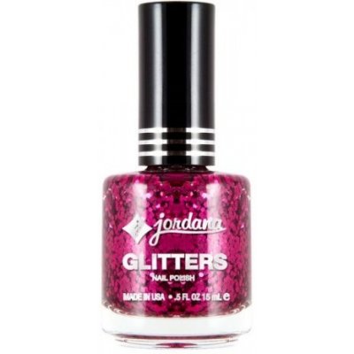 Jordana Glitterový lak na nehty SNJ 07 Confetti 15 ml – Zboží Dáma
