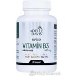 Adelle Davis Vitamin B3 nikotinamid 400 mg 60 kapslí – Hledejceny.cz