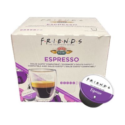 Cafféluxe F.R.I.E.N.D.S Espresso do Dolce Gusto 10 kapslí – Zboží Mobilmania