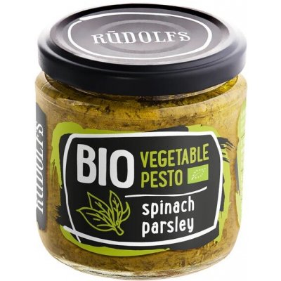 Rudolfs Pomazánka špenátová s petrželí BIO 180 g – Sleviste.cz