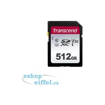 TRANSCEND SDXC UHS-I U3 512 GB SDC300S