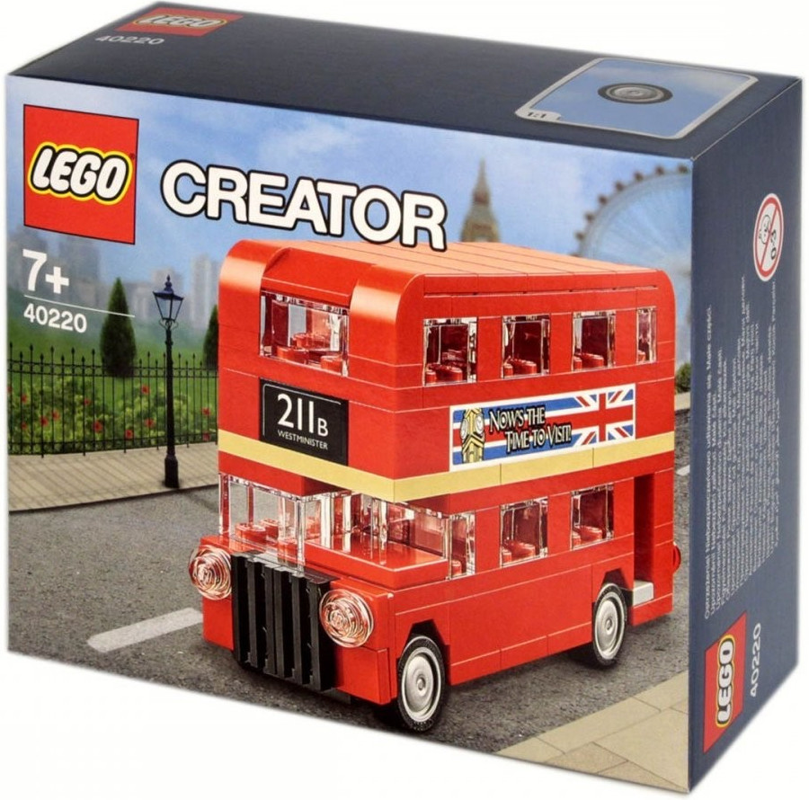 LEGO® Creator 40220 London Red Double Decker Bus od 619 Kč - Heureka.cz