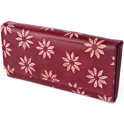 Dámská kožená Nivasaža N10-SNT-RFR červená – Zboží Dáma