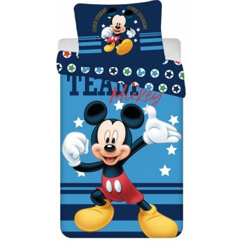 Jerry Fabrics povlečení bavlna Mickey Team 140x200 70x90