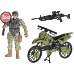 Mikro Trading Voják kloubový 10cm stojící s doplňky – Hledejceny.cz