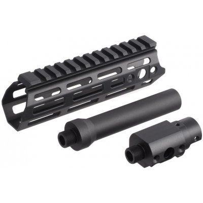 Action Army CNC hliníkové Lightweight předpažbí pro AAP01/C Černé – Zboží Dáma