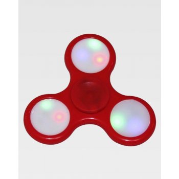 Fidget spinner Svítící ČERVENÝ