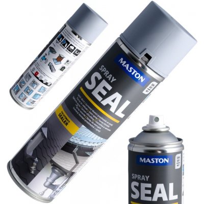 MASTON SPRAY SEAL tekutá těsnící hmota ve spreji 500ml šedá – HobbyKompas.cz