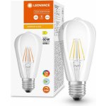 Ledvance LED žárovka LED Edison E27 ST64 5,8W = 60W 806lm 4000K Neutrální bílá 300° CRI90 Filament Stmívatelná Superior – Hledejceny.cz