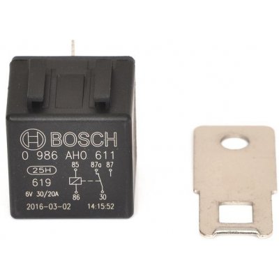 Relé, vstřikování paliva BOSCH 0 986 AH0 611 – Sleviste.cz