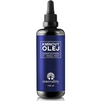 Renovality kmínový olej lisovaný za studena 100 ml