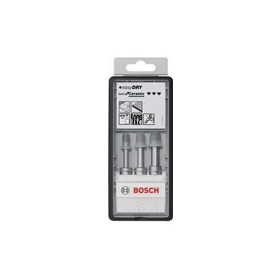 BOSCH DIA vrták na dlažbu easyDry RobustLine Set (Ø 6, 8, 10mm) 2608587145 – Zbozi.Blesk.cz