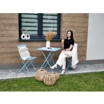 GEKO GOM5158 Sada zahradního nábytku - modrá 62287 – Hledejceny.cz