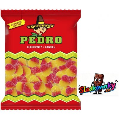 PEDRO ŽELÉ BONBONY KYSELÉ SRDÍČKA BROSKEV 1 kg – Hledejceny.cz