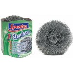 Spontex 3 Steelmax pletená ocelová drátěnka 12 g 3 ks – Hledejceny.cz