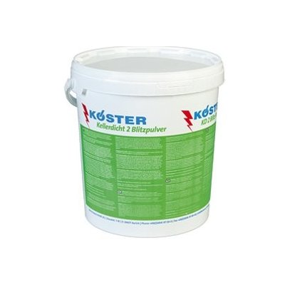 KÖSTER KD2 Blitz Powder - rychlé zastavení tekoucí vody v betonových površích – Zboží Mobilmania