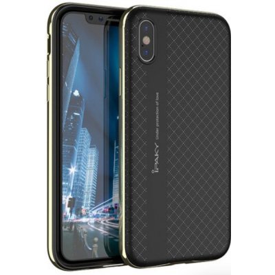 Pouzdro IPAKY BUMBLEBEE NEO HYBRID APPLE IPHONE X/XS Zlaté – Zboží Mobilmania