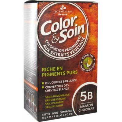 Color & Soin barva na vlasy 5B čokoládově hnědá 135 ml