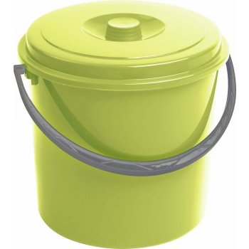 Curver 03208-114 kbelík s víkem zelený 16 l
