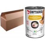 Ontario Cat Chicken with Rabbit flavoured with Cranberries 6 x 400 g – Hledejceny.cz