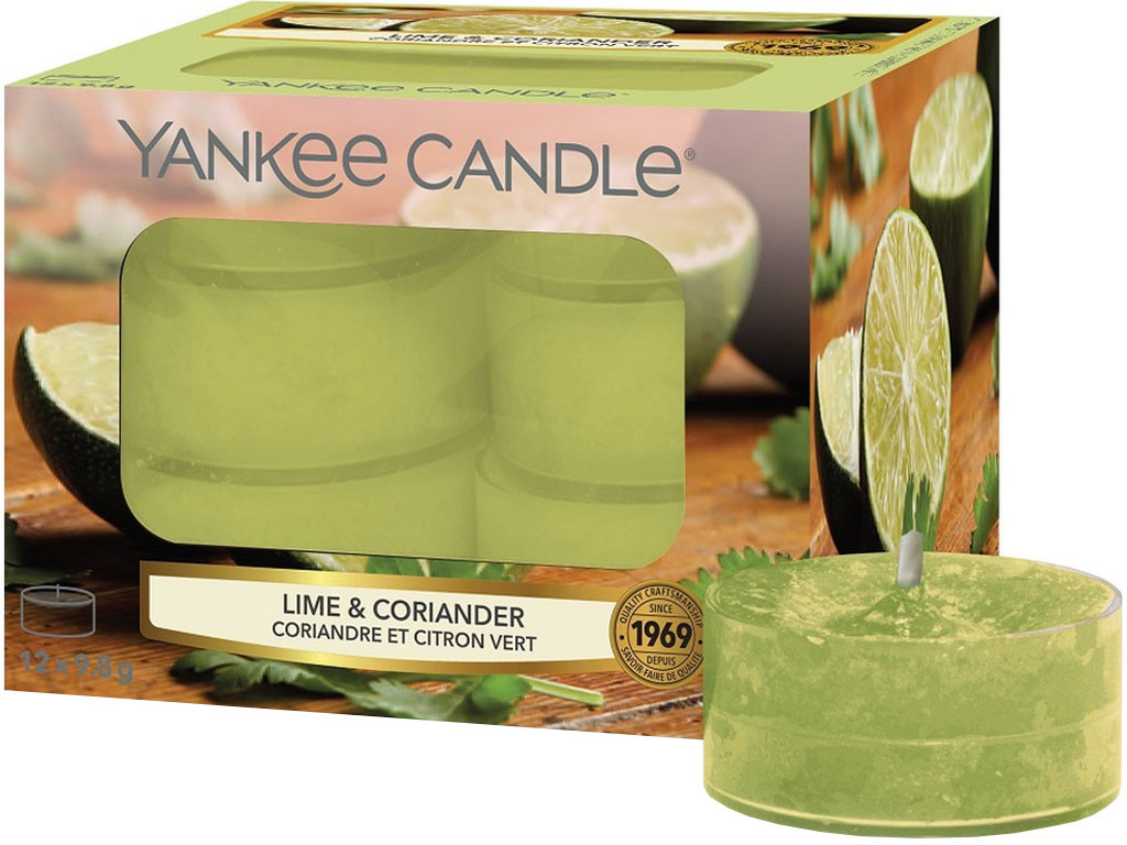 Yankee Candle Lime & Coriander 12 x 9,8 g