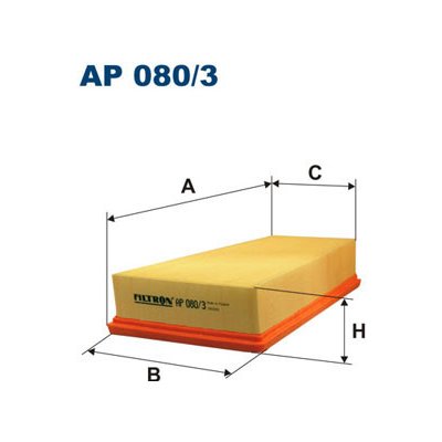 FILTRON Vzduchový filtr AP 080/3 – Zboží Mobilmania
