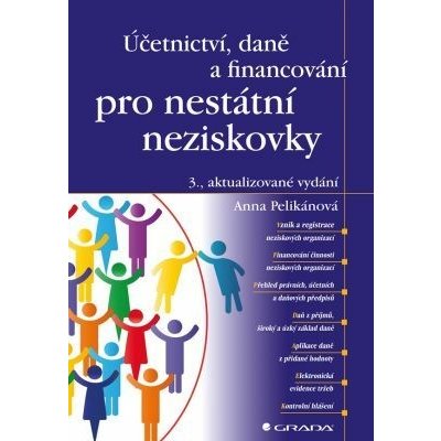 Účetnictví, daně a financování pro nestátní neziskovky: 3., aktualizované vydání - Anna Pelikánová – Hledejceny.cz