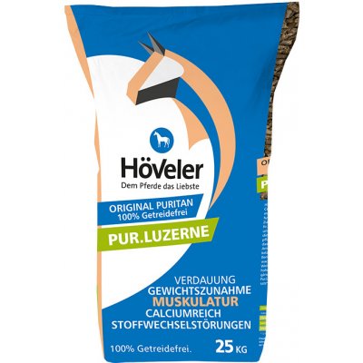 Höveler PUR Luzerne granule 25 kg – Sleviste.cz