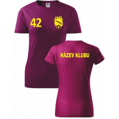On Design dámská klubová trička fuchsia red – Sleviste.cz