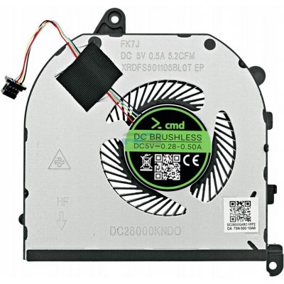 Ventilátor Dell Xps 15 9560 9570 008YY9 / CPU – Zboží Živě