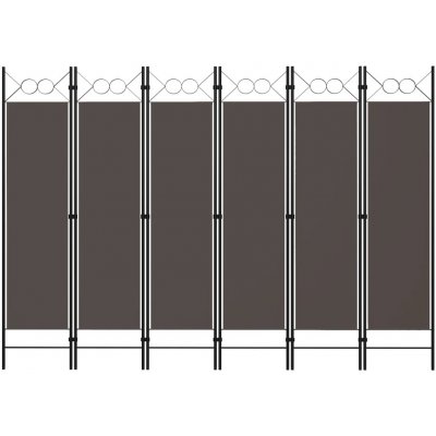zahrada-XL 6dílný paraván antracitový 240 x 180 cm – Hledejceny.cz