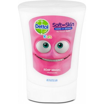 Dettol Kids Mýdlový kouzelník mýdlo do bezdotykového dávkovače náhradní náplň 250 ml