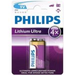 Philips Lithium Ultra 9V 1ks 6FR61LB1A/10 – Zboží Živě