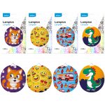 Lampion 25cm kulatý dětský LUMA mix 3 – Zboží Dáma