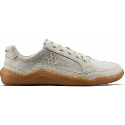 Vivobarefoot Gobi II Sneaker Premium Canvas Mens Natural White 309614 – Zboží Mobilmania