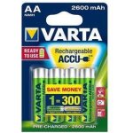 Varta Power AA 2600 mAh 4ks 5716101404 – Zboží Živě