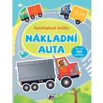 Samolepková knížka Nákladní auta – Zboží Dáma