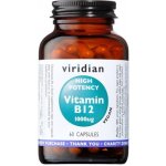 Viridian High Potency Vitamin B12 1000 ug 60 kapslí – Hledejceny.cz