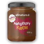 Allnature Arašídový krém s hořkou čokoládou 500 g – Zboží Dáma