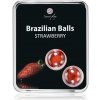 Erotická kosmetika Tělový olej BRAZILIAN strawberry 2 BALLS SET