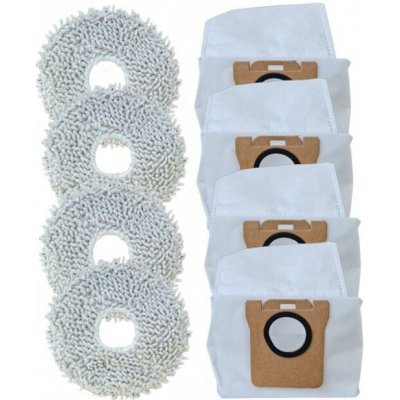 NipponCEC Xiaomi Robot Vacuum X20 Max EU mopovací textilie a sáčky 4 + 4 ks – Zbozi.Blesk.cz