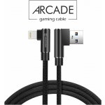 Swissten 71527700 Arcade USB/Lightning, 1,2m, černý – Hledejceny.cz