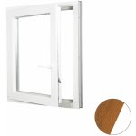 ALUPLAST Plastové okno jednokřídlo zlatý dub 90x130 – Sleviste.cz