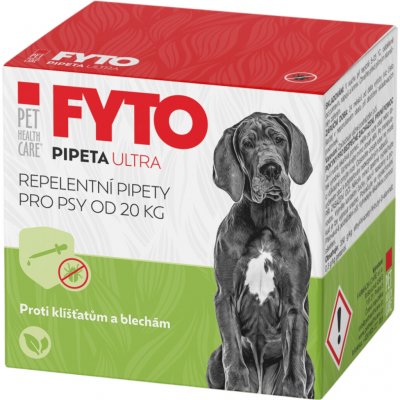 FYTO pipeta ULTRA pro psy od 20kg 6x10 ml – Zboží Mobilmania