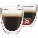 Maxxo Sklenice na kávu a čaj 2 x 80 ml – Zboží Dáma