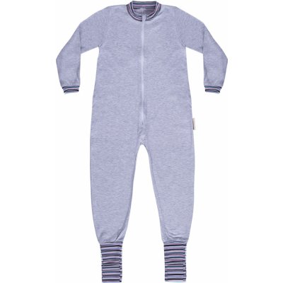 Dětské pyžamo overal šédé – Zboží Mobilmania