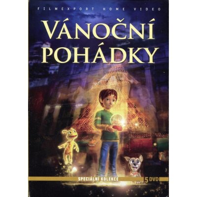 Vánoční pohádky: Nejmenší světýlko + spike + vánoční dobrodružství + vánoce v gaudínii / Rytíř skřípek: dokonalé vánoce + vánoce v new yorku, 5 pošetka DVD – Zboží Mobilmania