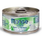 Monge Dog Natural Kuře zelenina 95 g – Hledejceny.cz