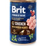 Brit Premium by Nature Dog Chicken With Chicken Hearts 400 g – Zbozi.Blesk.cz