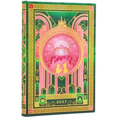 The Magic of Wicked Wicked Collection Mini 12-Month Hardcover Dayplanner Elastic Band Closure Horizontal Paperblanks 2027 – Hledejceny.cz